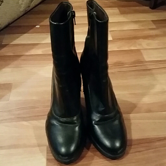 Black ankle boots - Picture 4 of 4
