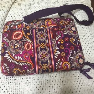 Vera Bradley tablet carrying case.   Multi color