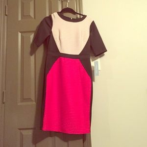 Body conscience , mini dress , color blocked