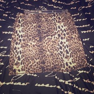 Cheetah Mini Skirts