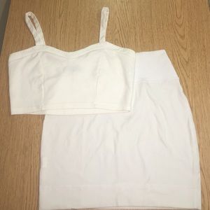 Brand New White 2 piece