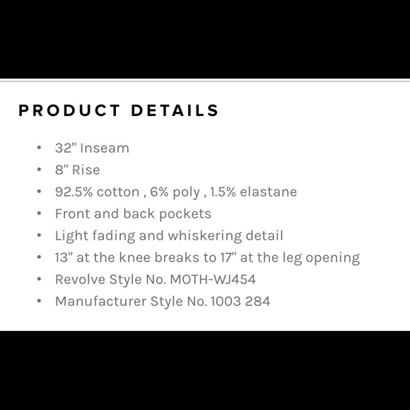 Boot Cut Jeans - Picture 4 of 4