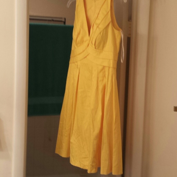 Calvin Klein Yellow dress