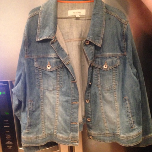 Merona Denim Jacket plus size 22/24 (2X)