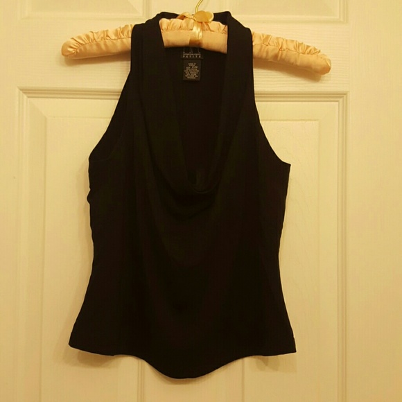 INC Petite black dress top