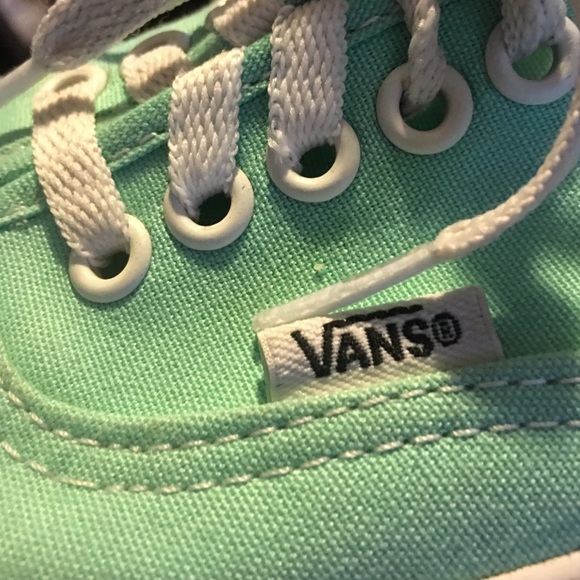 MINT BLUE VANS🍏 - Picture 2 of 3