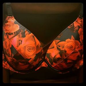 Cacique rose push up bra