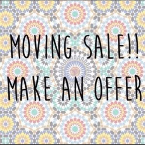 Moving sale! Make me an offer