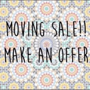Moving sale! Make me an offer