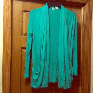 NWOT Teal Lightweight Sweater (with POCKETS!!)