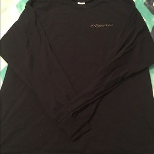 Black long sleeve southern darlin top