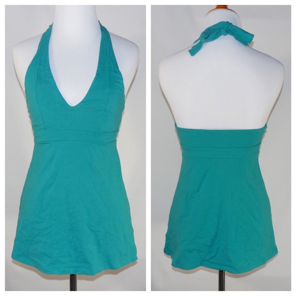 Victoria Secret Teal Halter Top