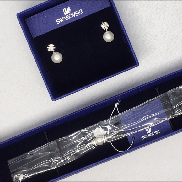 Swarovski Crystal & Pearl Bracelet - Picture 4 of 4