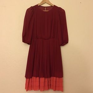 Jessica Simpson chiffon cocktail dress