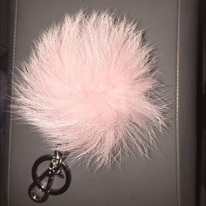Michael kors fuzzy ball