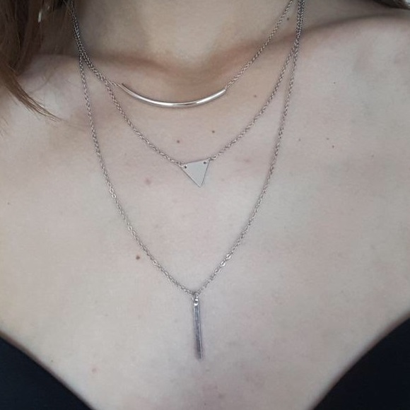 Layered  Necklace - Picture 3 of 3