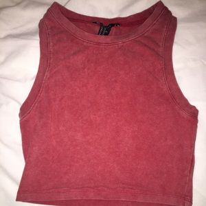 Tank top like crop top Forever 21