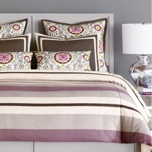 2 NEW Eastern Accents Euro Shams & Down Pillows