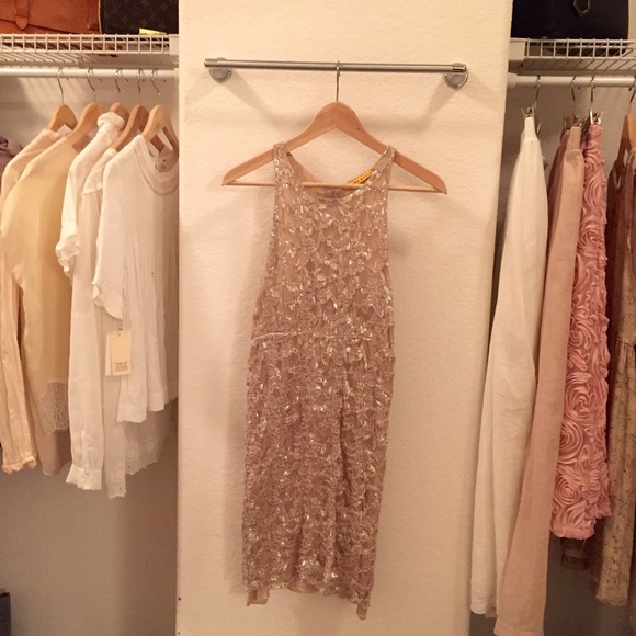 Alice + Olivia Dresses & Skirts - Alice and Olivia Dress (pink and sparkly)