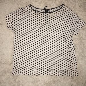 Ann Taylor LOFT Polka Dot Shirt