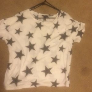 Forever 21 Large short sleeve top with stars