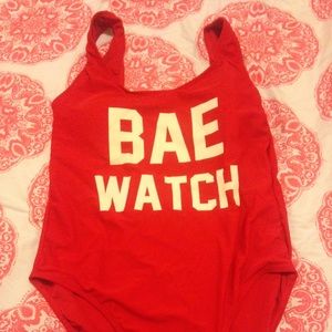 Bae Watch One Piece