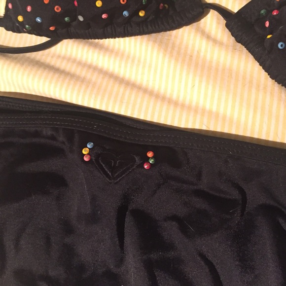 Black Mirrored String Bikini - Picture 3 of 4