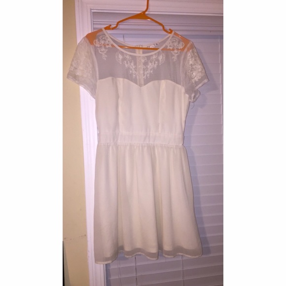 Sheer Top Angelic Dress