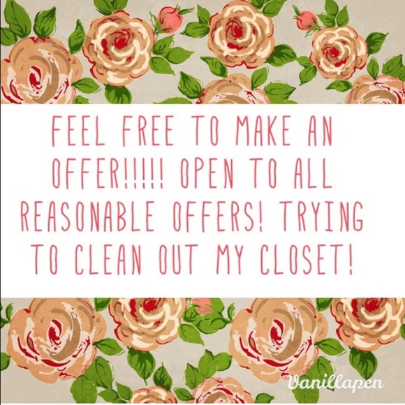 OPEN TO ALL REASONABLE OFFERS! 😊❤️🌹🌷🌸🌻