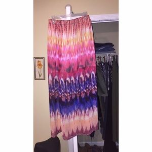 Colorful Maxi Skirt