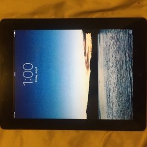 iPad 16 mg wifi black