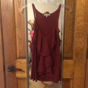 Maroon tank SOLD