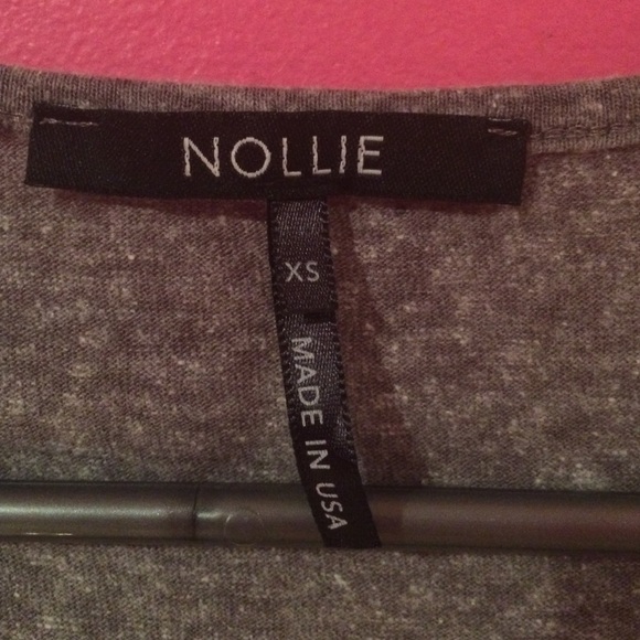 Gray Long Sleeve with Pocket - Picture 3 of 3