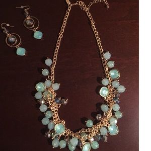 New York & Co. Beautiful Earrings & Necklace-NWOT