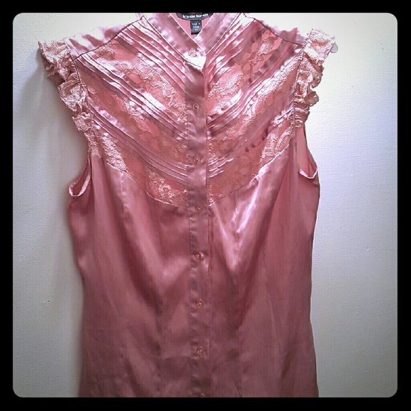 Bebe Silk Shirt
