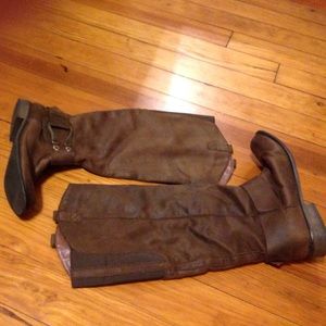 Target knee high brown riding boots ON HOLD