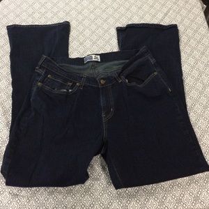 Dark Levi Curvy Bootcut jeans