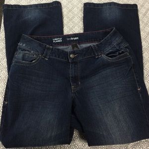 Lane Bryant lightly flared jeans