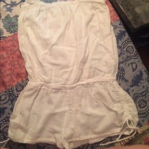 White Victoria Secret Romper/Jumper/Cover Up ?