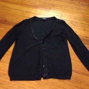 Ann Taylor medium black cardigan