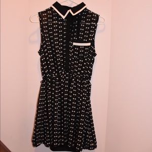 Bow Pattern Dress