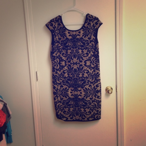 Torrid cream and black sweater dress size 3