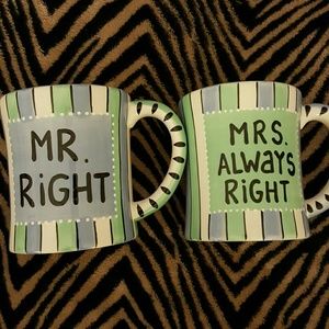 His and Her mugs