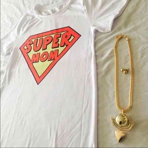 Super Mom Long Shirt