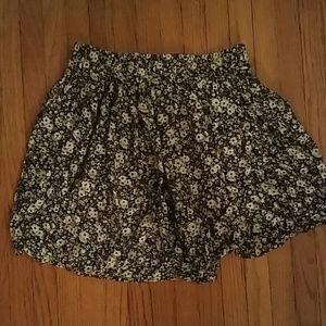 Brandy Melville Floral Skirt