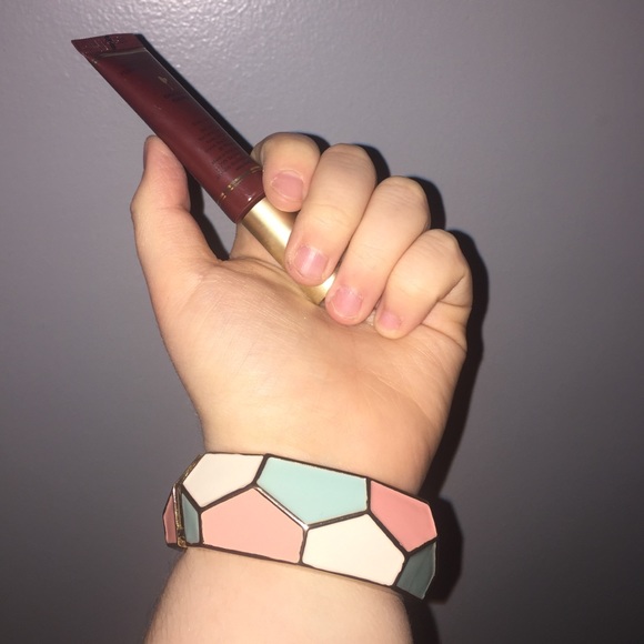 Beautiful Pastel/Golden snap bracelet. - Picture 1 of 4