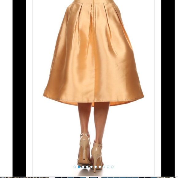 ✨Beautiful Black Midi Skirt - Picture 2 of 4