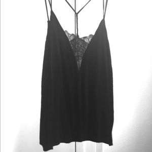 Sexy Tank V-Cut Tank with Lace