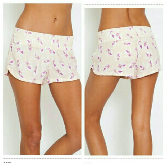 acacia swimwear Pants - New acacia island orchid silk padang short shorts!