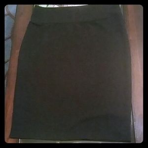 Lularoe black pencil skirt